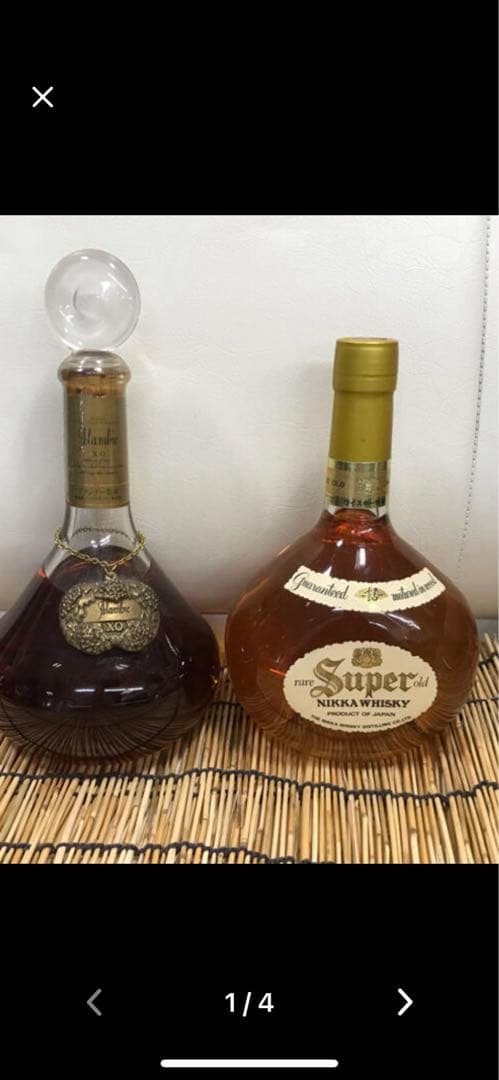 古酒　ニッカウヰスキー＆ブランデーＸＯ　超希少品　大値引きします