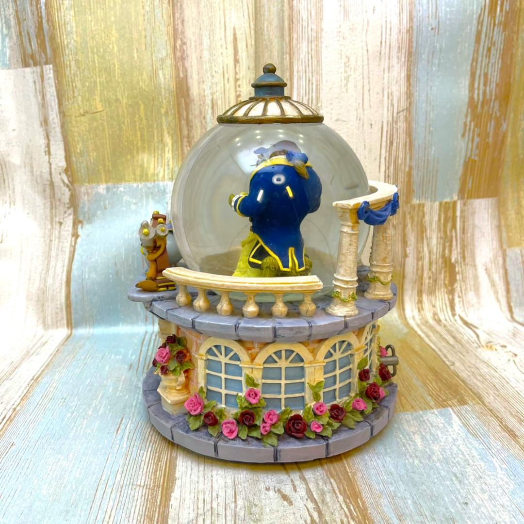 美女と野獣 ベル ルミエール ポット婦人 スノーグローブ フィギュア