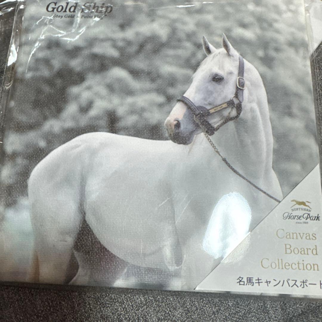 週末SALE♡限定完売品♡ゴールドシップ　名馬キャンバスボード　冬ver. 競馬