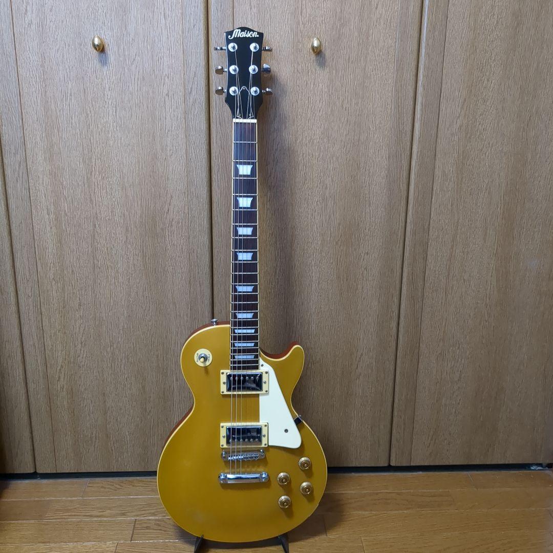 Maison レスポールタイプ　ゴールドトップ　ギター
