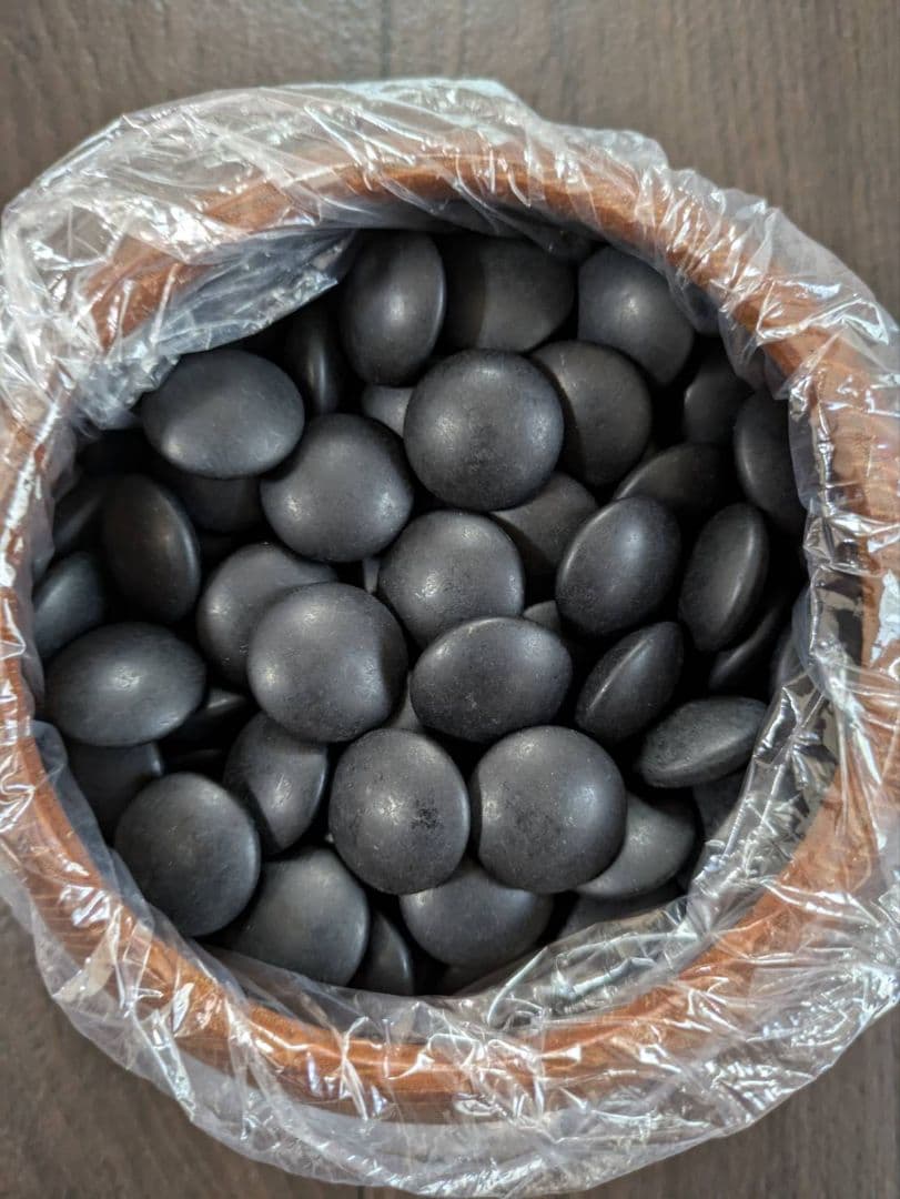 値下げしました。碁盤　卓上盤2寸　カヤ　ケヤキ碁笥特大