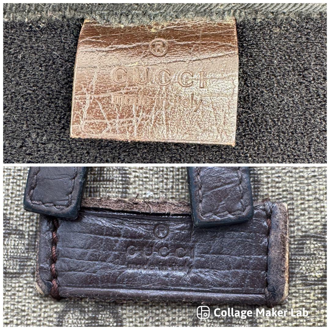 グッチ ビジネスバッグ ハンドバッグ GGスプリーム　シェリーライン　A4収納可