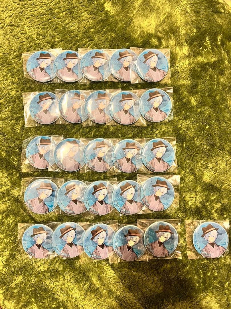 日常組 京都 クロノア 缶バッジ 和服　26個