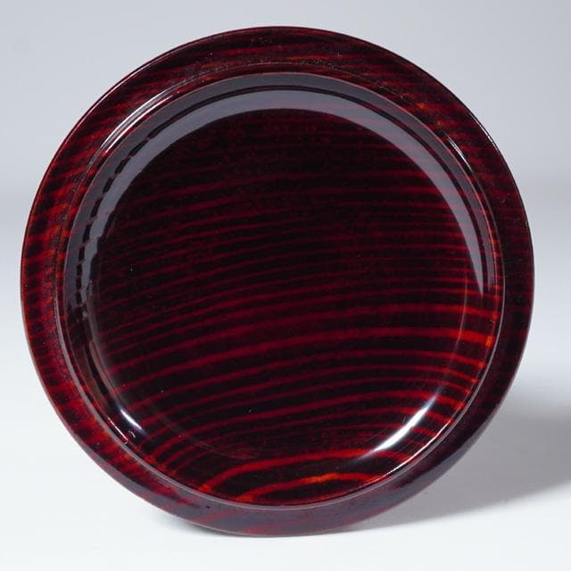 佐藤松斎　楽器蒔絵珠光棗　共箱　茶道具　茶器　輪島塗蒔絵師