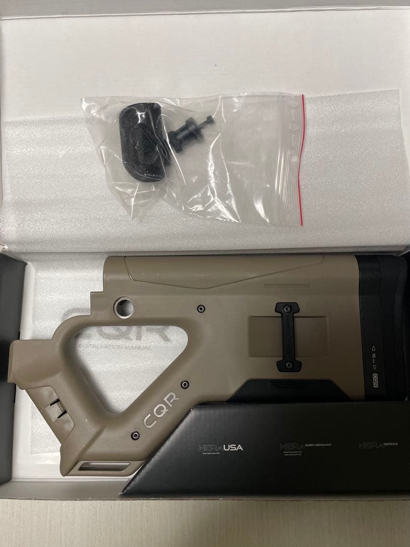 【実物】未使用 美品HERA ARMS AR15 CQR バットストック