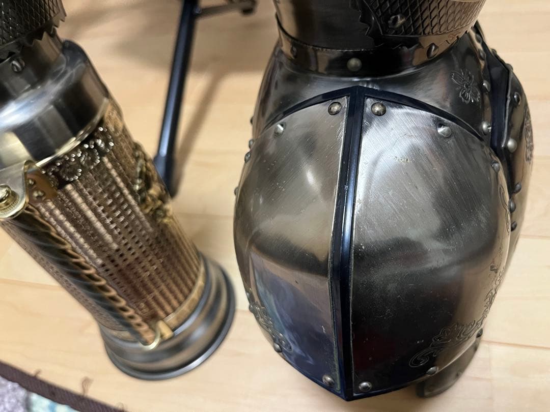 ニッカウイスキー 西洋甲冑 ボトルケース アンティーク