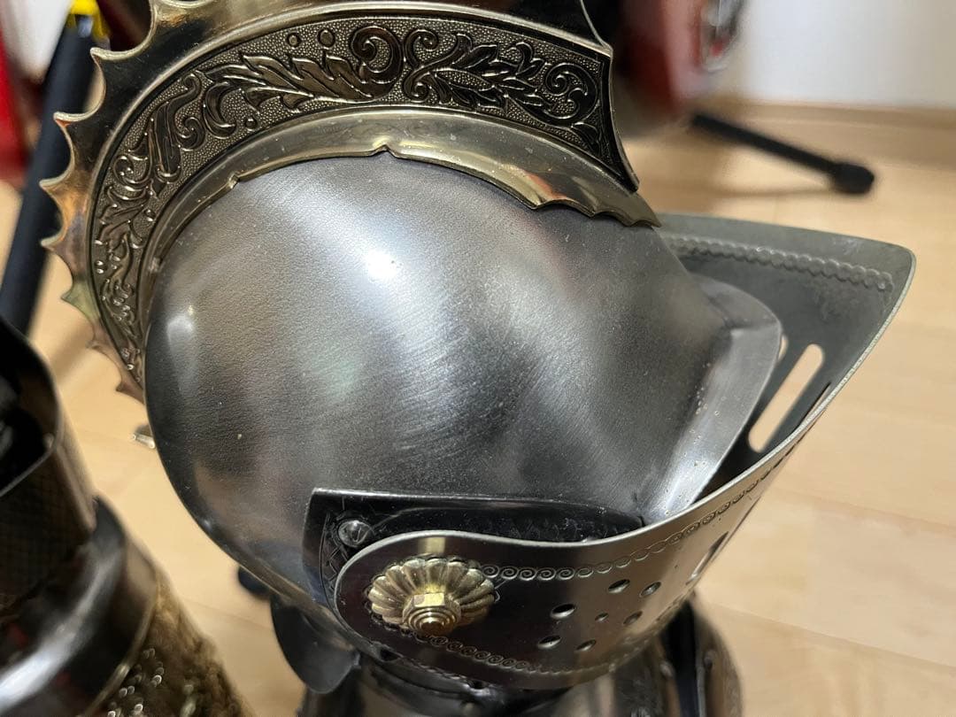 ニッカウイスキー 西洋甲冑 ボトルケース アンティーク