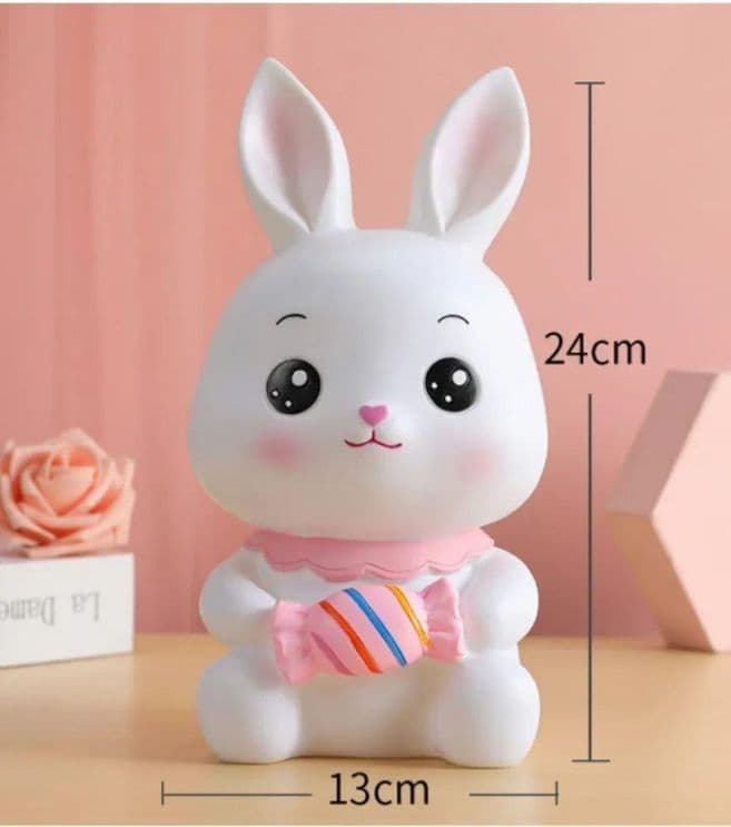 子供用貯金箱　バンク 賽銭箱　貯金箱　うさぎ