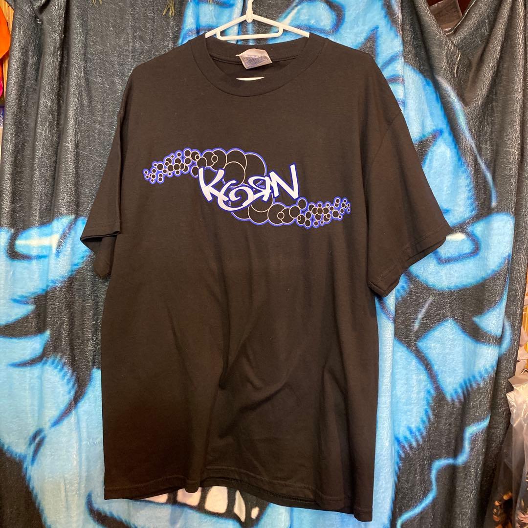 Korn ロゴ Tシャツ 黒デッドストックリミテッドエディション