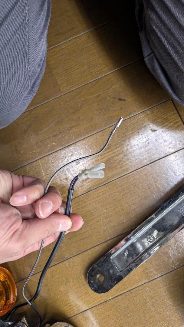 ハーレー純正　補助ライトキット　スイッチバック用　FLD　左右セット