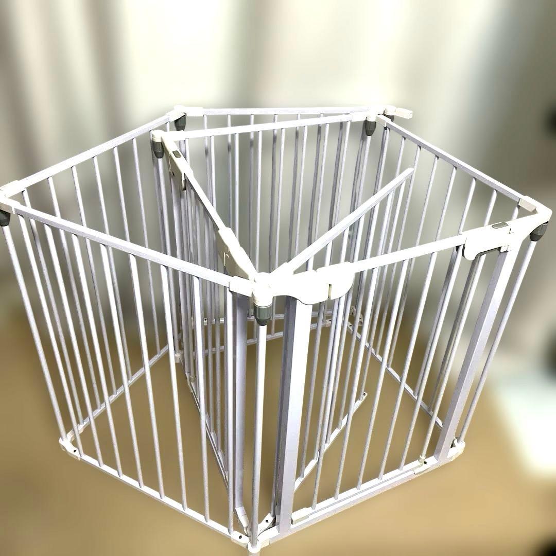 【2セット】Pecocochi 犬用サークル 8枚セット ホワイト