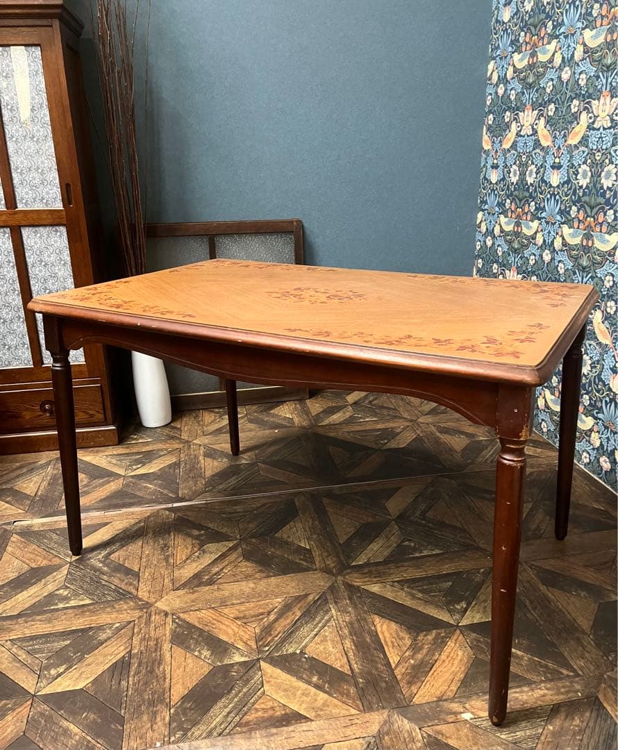 hoco＊ダイニングテーブル アンティーク 昭和レトロ 当時物 インテリア