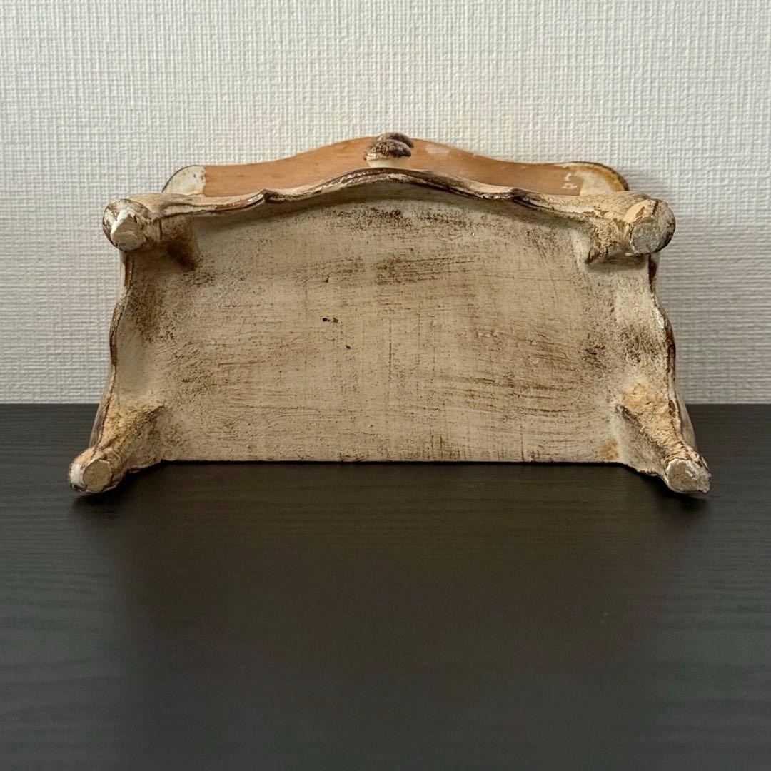 フランス　アンティーク　小物ケース　木製