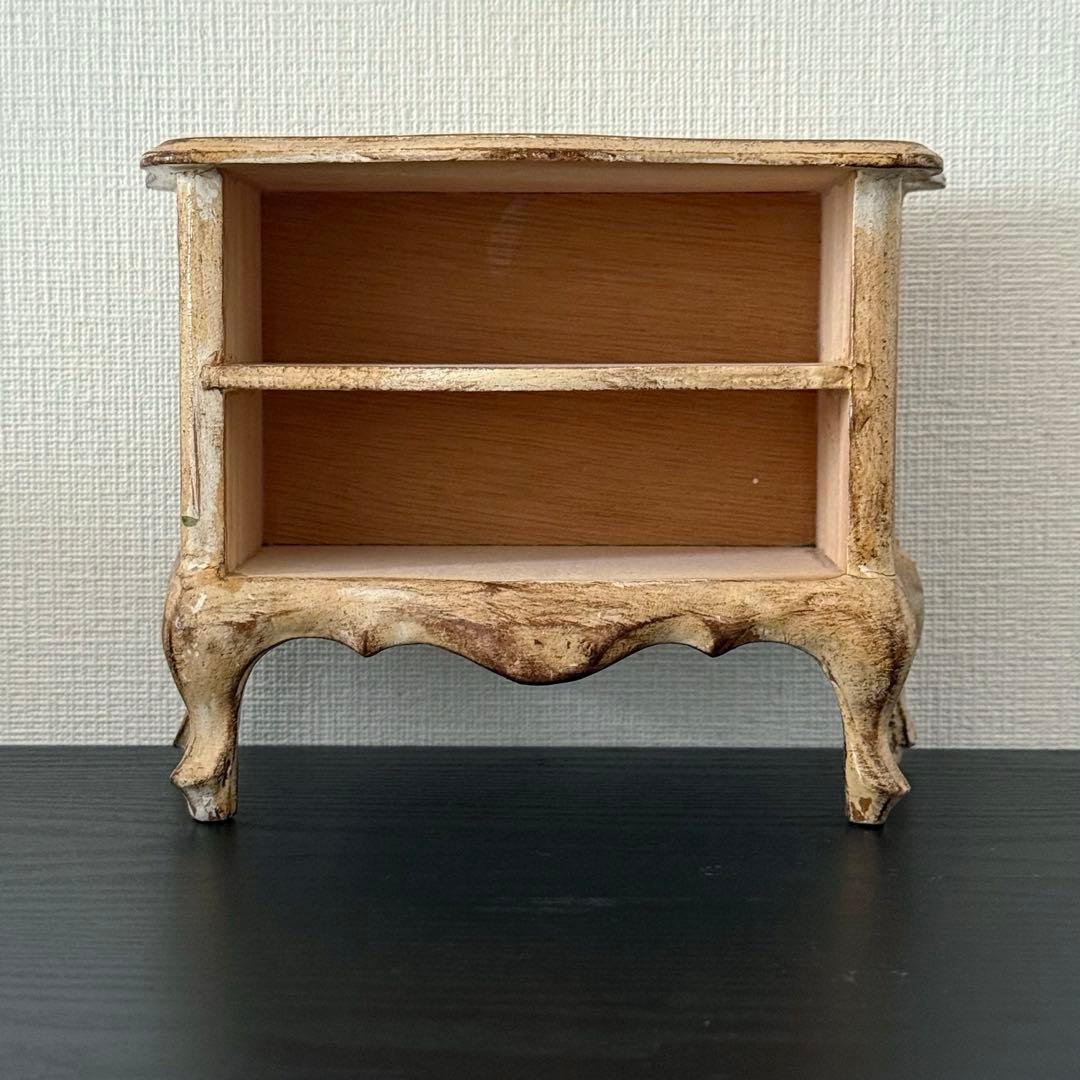 フランス　アンティーク　小物ケース　木製