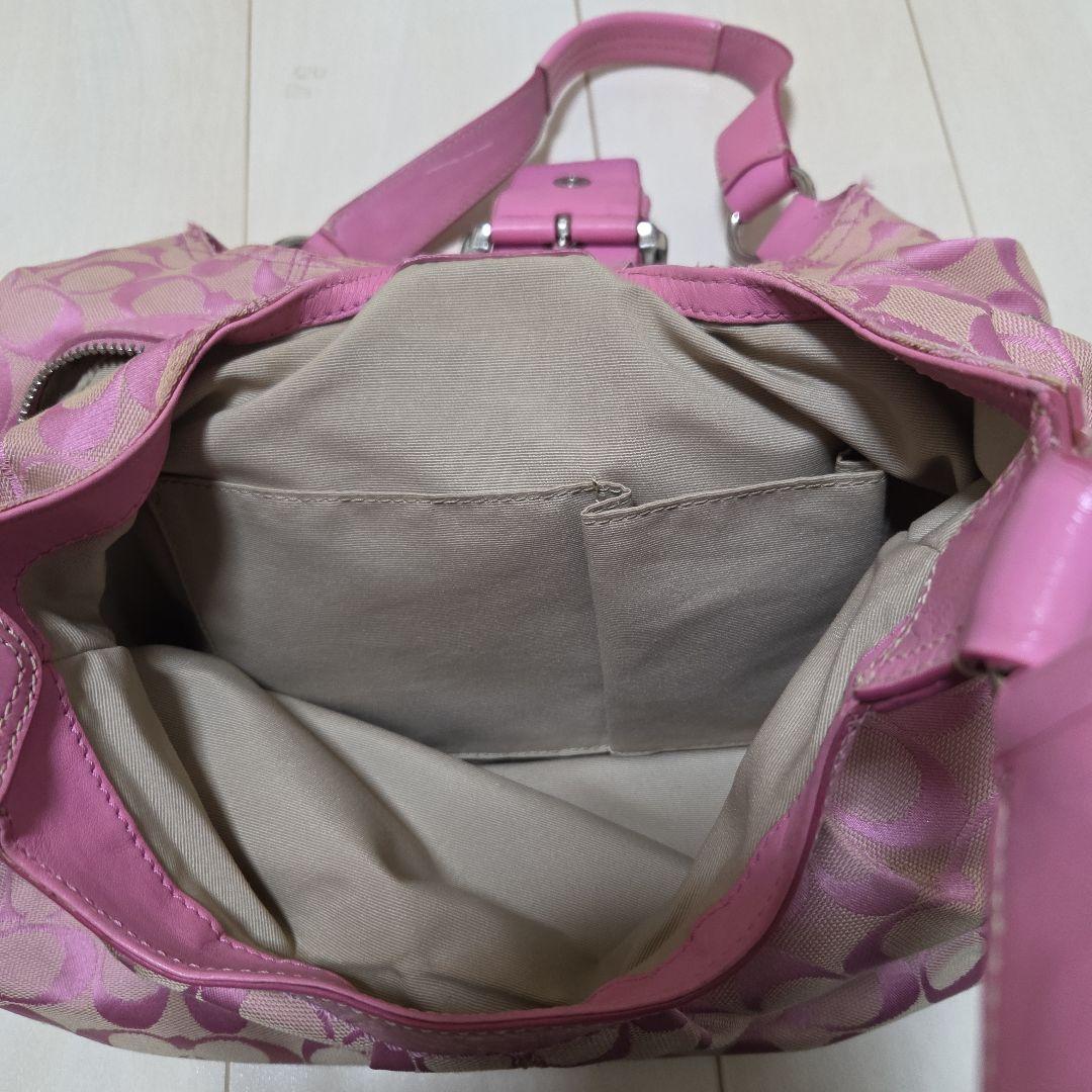 S*i様 COACH ピンク バッグ