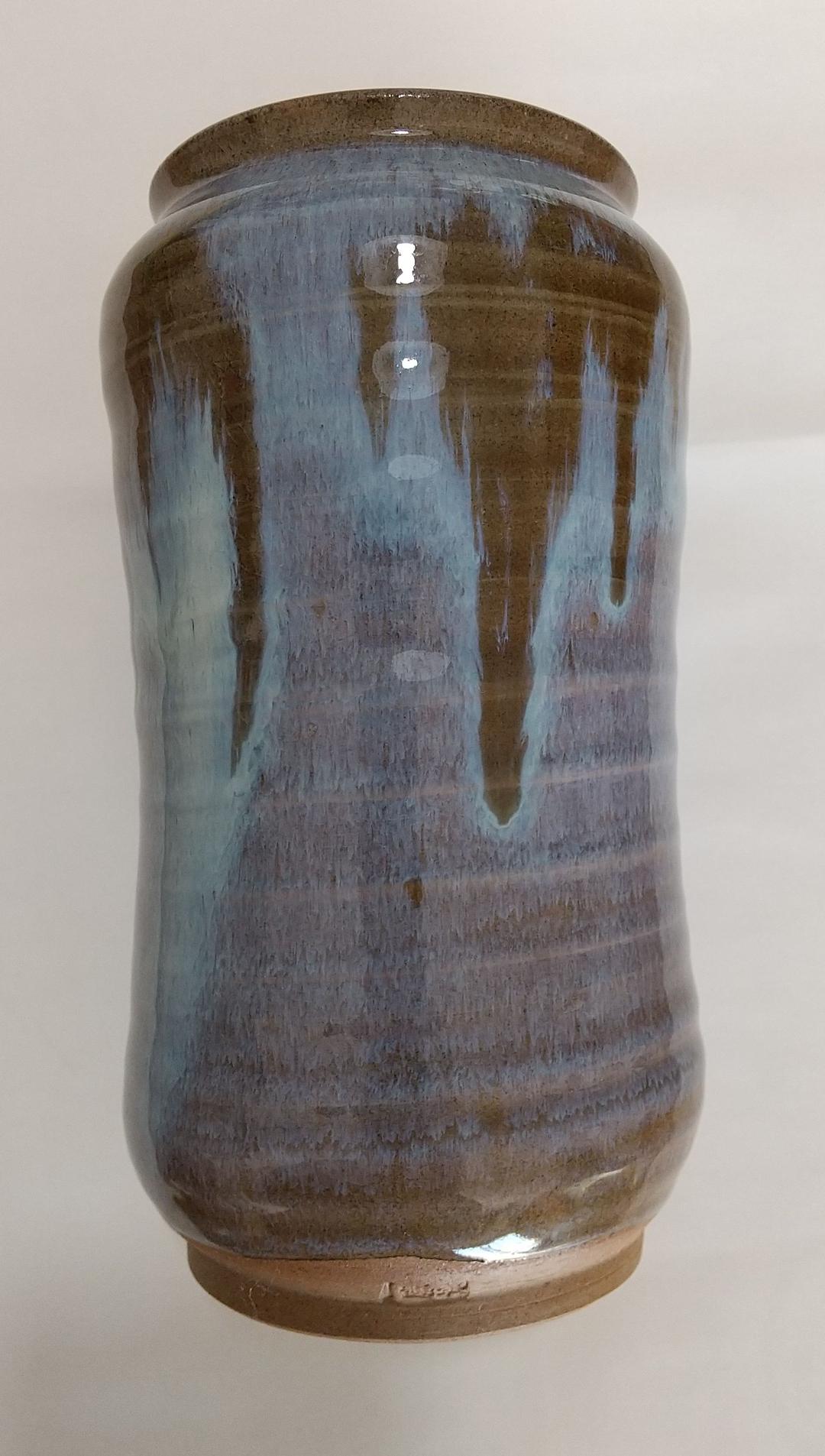 ★希少★ 一勝地焼 花瓶 (第１０代 成田勝人作)