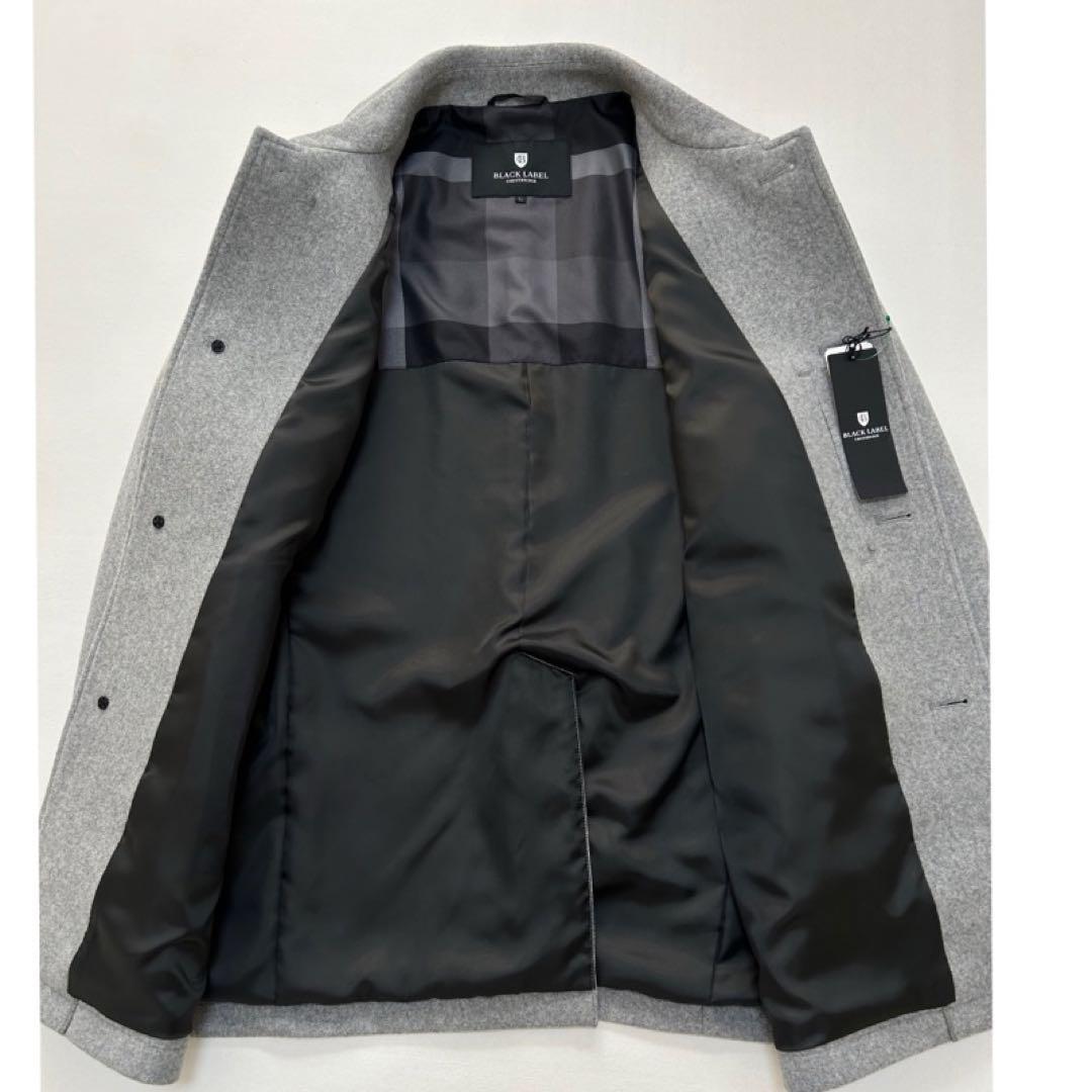 新品　ブラックレーベル　勝地 涼着用　上質なメルトンを使ったショートコートLL