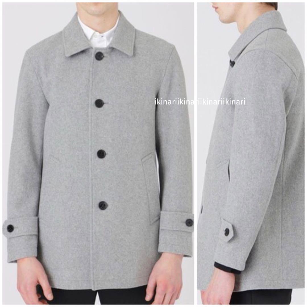 新品　ブラックレーベル　勝地 涼着用　上質なメルトンを使ったショートコートLL