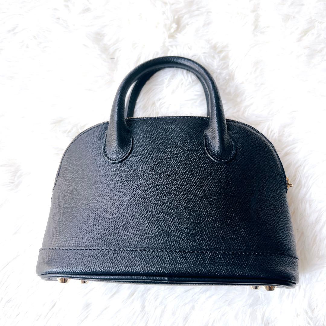 【入手困難】CARBOTTI カルボッティベリーナハンドバッグ 黒　未使用級