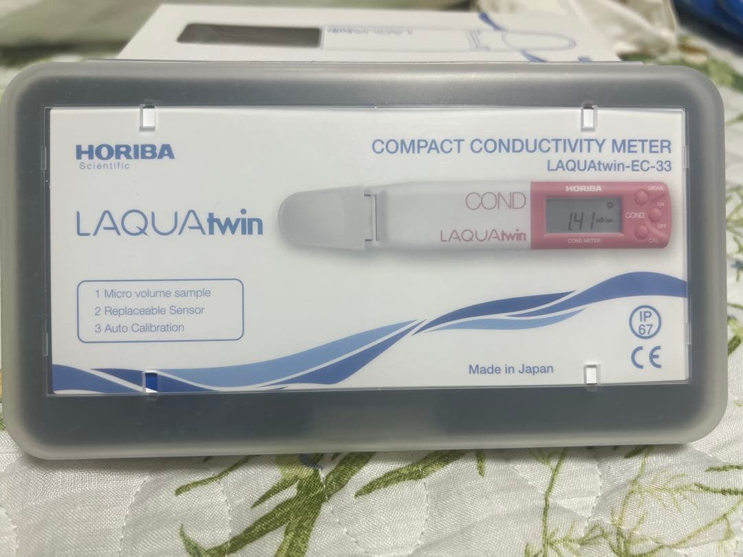 HORIBA LAQUAtwin-EC-33B 水質測定器