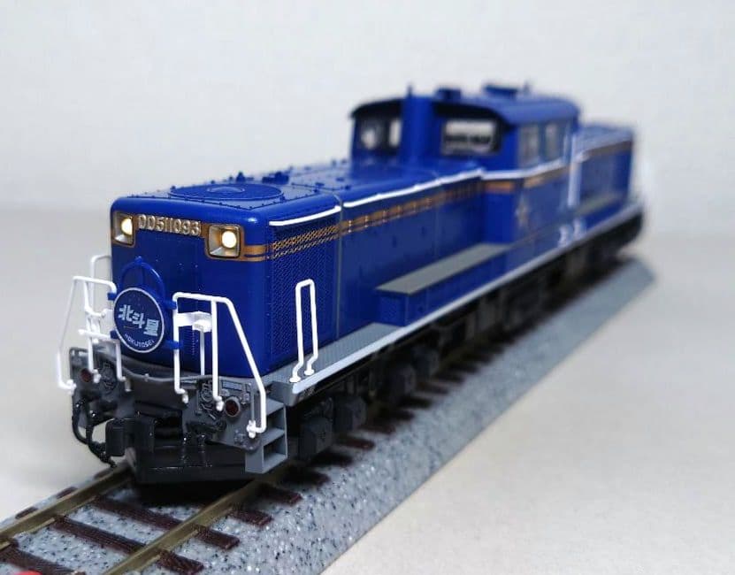KATO　HOゲージ　DD51北斗星色＆一般色　2両セット　加工有りジャンク品