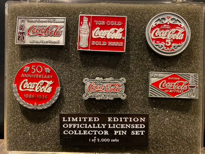 【レア】Coca-Colaコカ・コーラ　ピンバッジ 2,000セット限定品