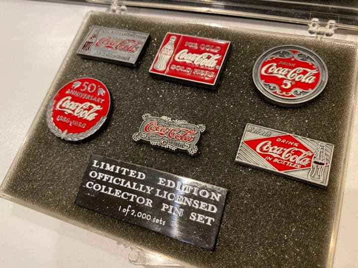 【レア】Coca-Colaコカ・コーラ　ピンバッジ 2,000セット限定品