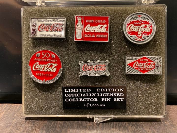 【レア】Coca-Colaコカ・コーラ　ピンバッジ 2,000セット限定品