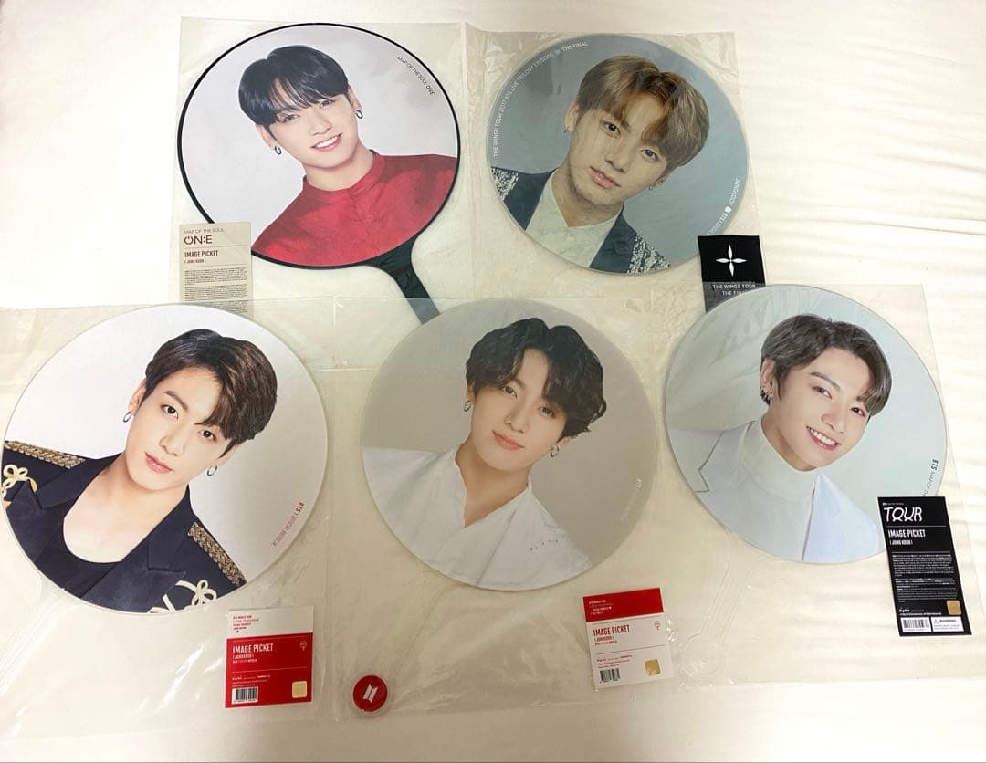 BTS ジョングク うちわ フラッグ プレミアムフォト まとめ売り
