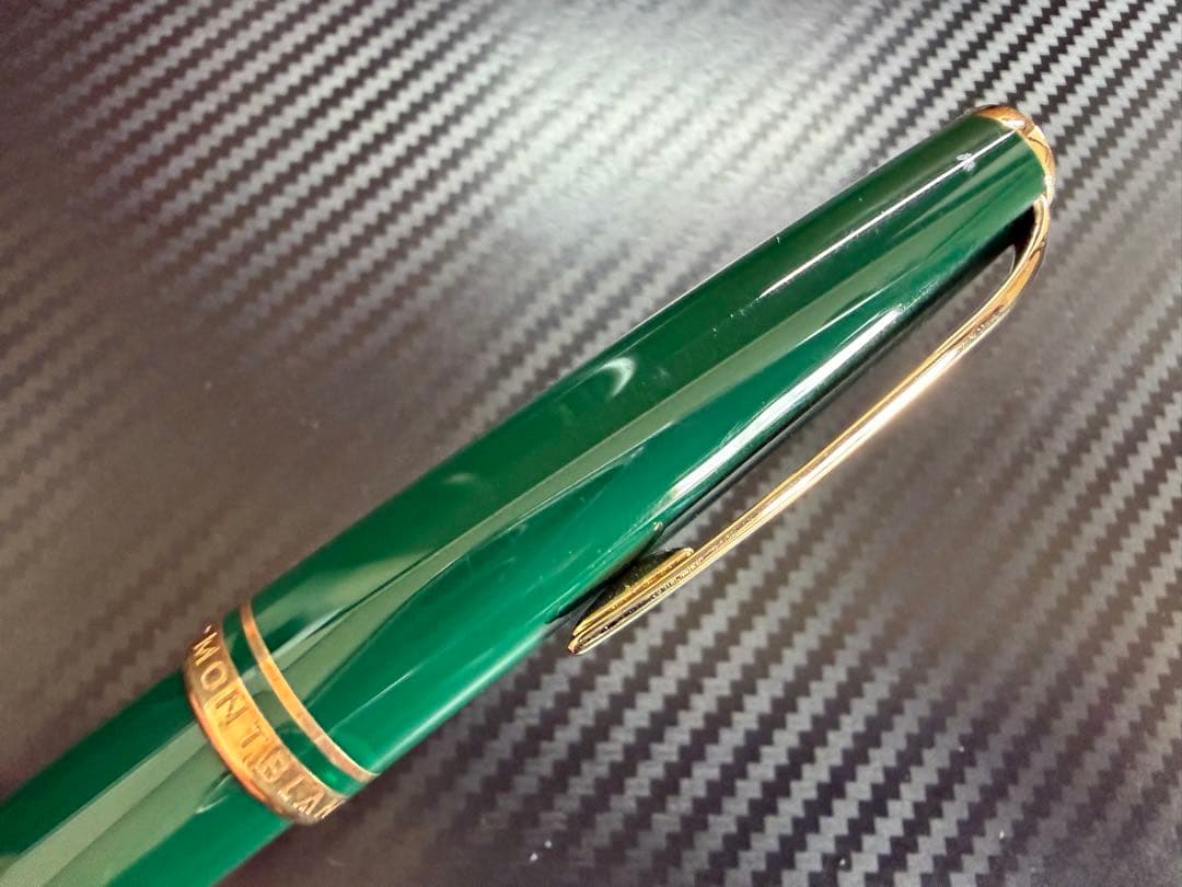 未使用に近い モンブラン ジェネレーション オリーブグリーン M 中字 万年筆