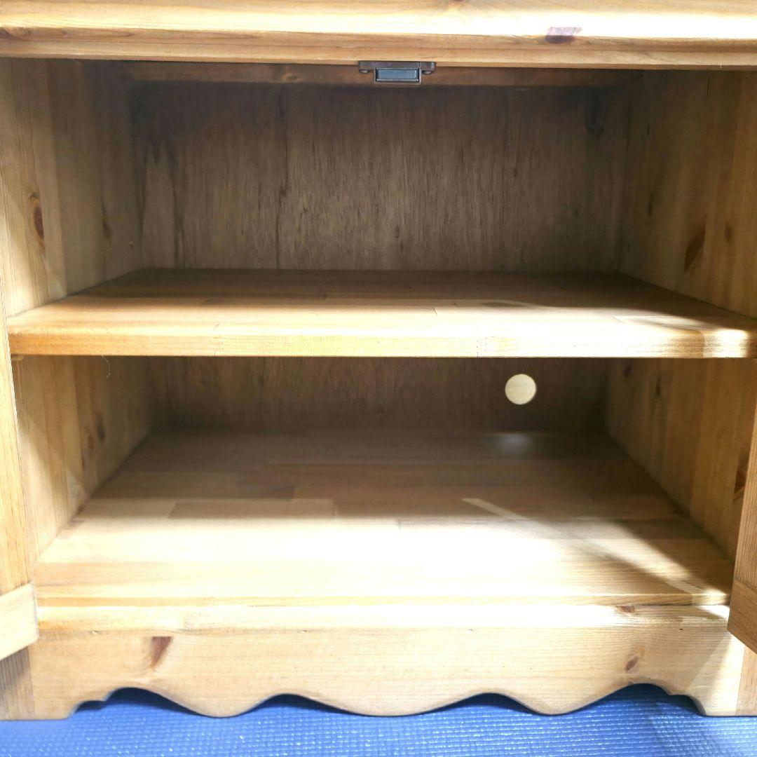 【16】カントリー家具 ハンドメイド カントリー調 キャビネット ハートの扉