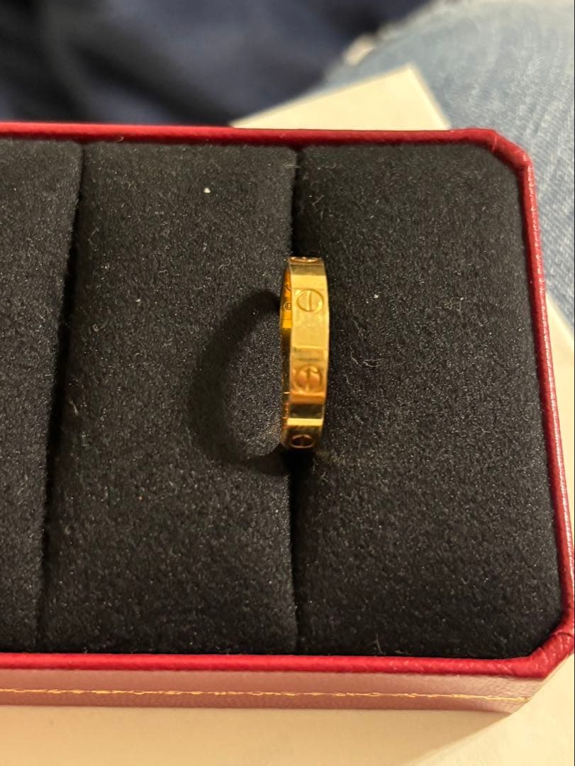 min様　Cartier ゴールドリング 58サイズ