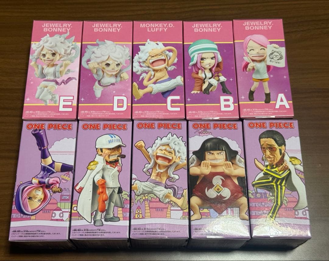 ワンピース ワーコレ エッグヘッド6 ジュエリー・ボニーセット