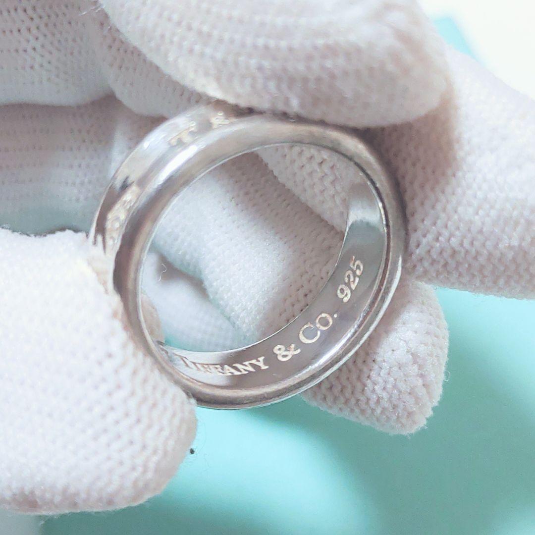 Tiffany ナローリング メンズリング ナローリング 18.5号