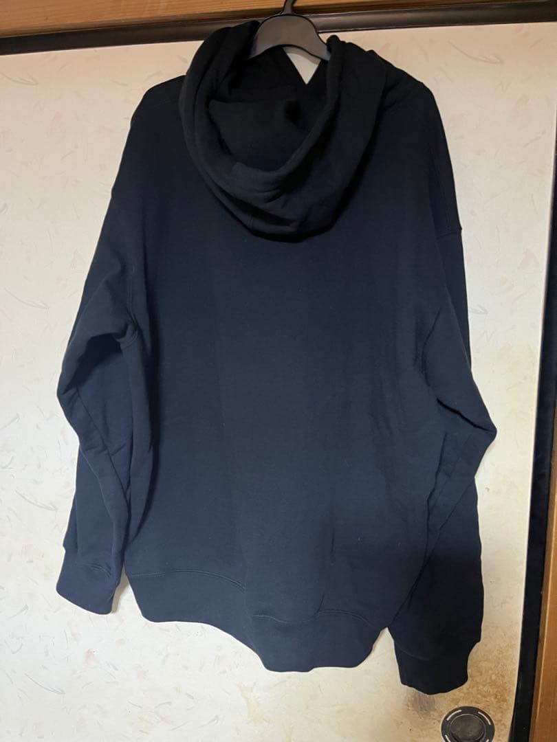 シュプリーム supreme パーカー　黒　L