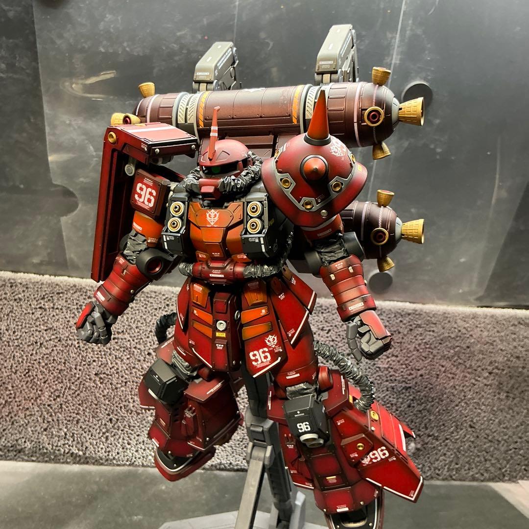 MG 1/100 高機動型ザク　サイコザク　ラストセッションVer 微改造全塗装