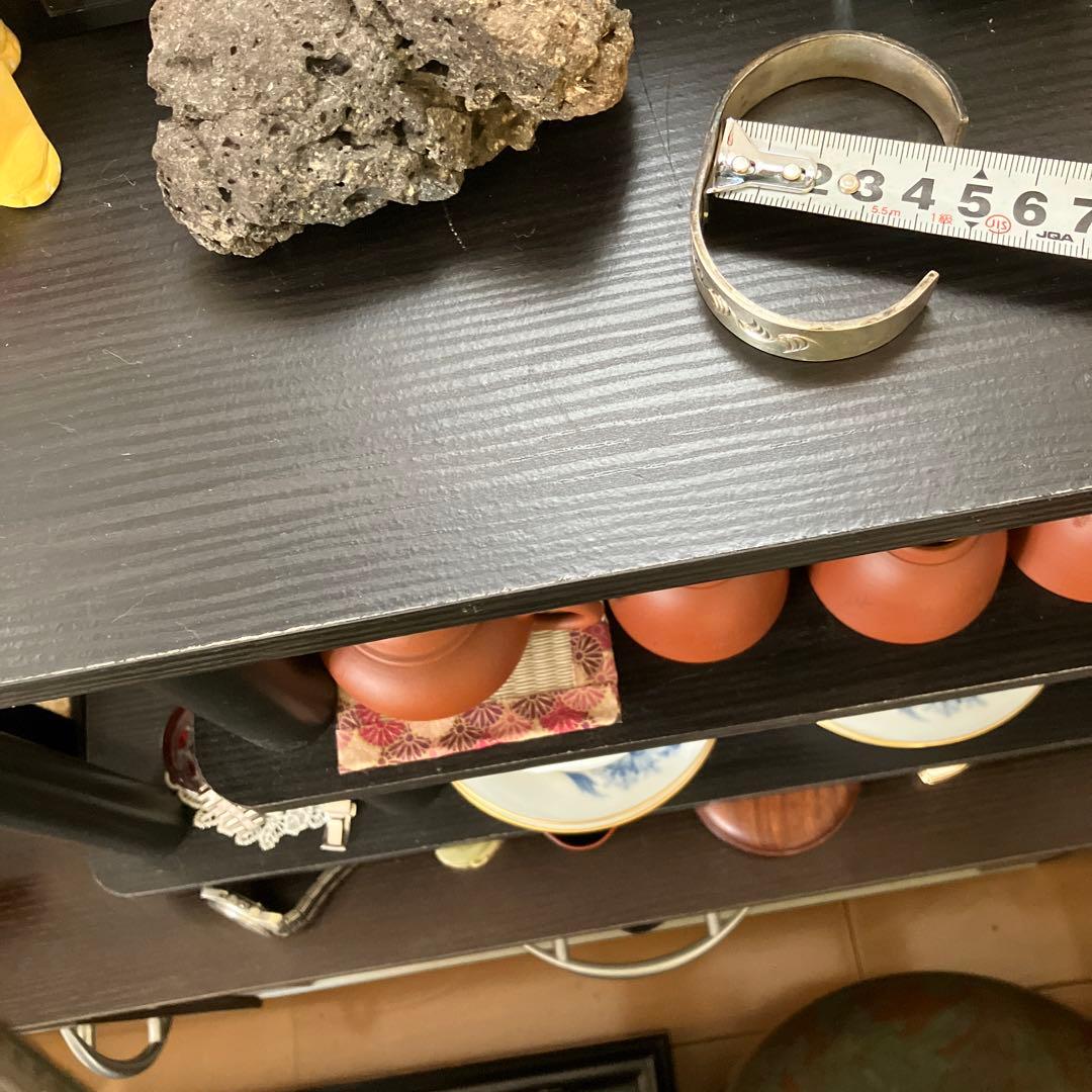 ARIZONA シルバーエングレーブカフブレスレット