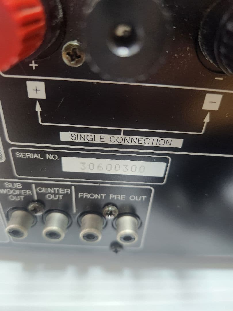 [完動品] KENWOOD KA-V7700 インテグレードAVサラウンドアンプ