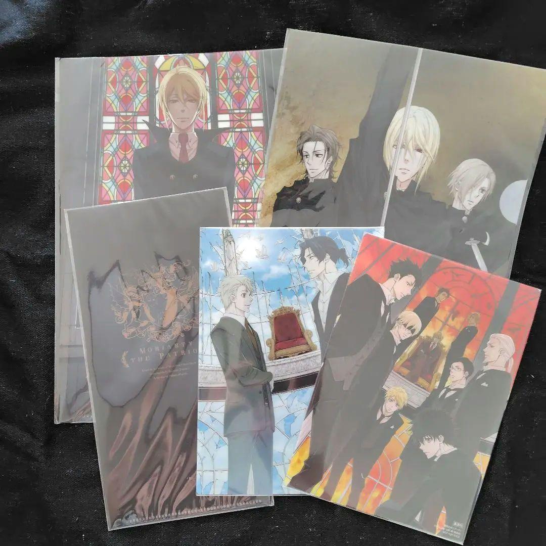 憂国のモリアーティ　クリアファイル　クリアポスター　チケットファイル