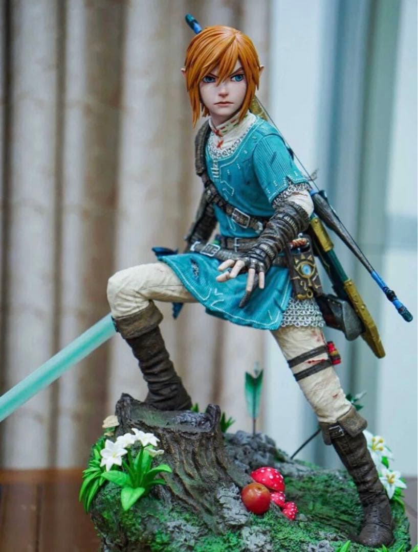 ゼルダの伝説 リンク 樹脂フィギュア ガレージキット １／4スケール 豪華版