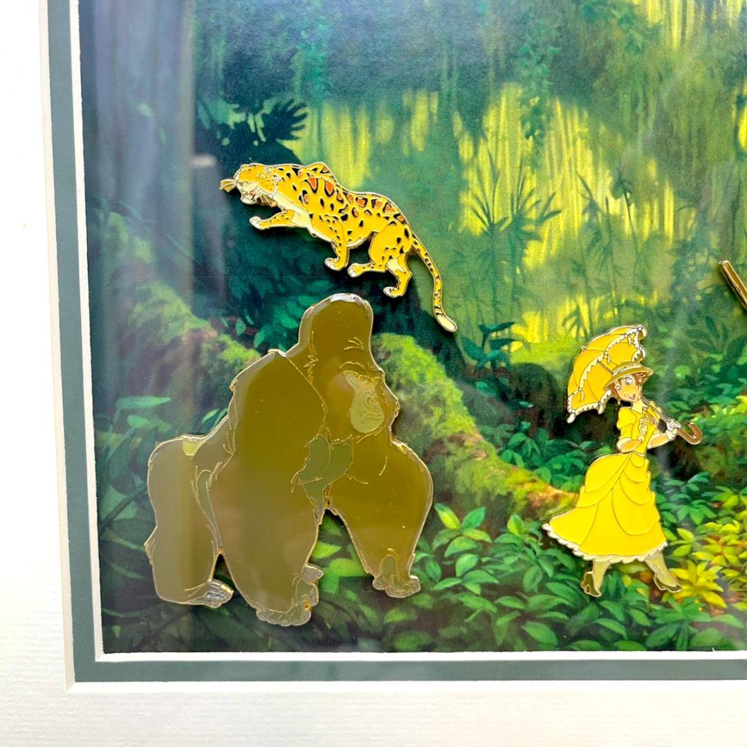 1000点限定 激レア★ターザン TARZAN 額縁 ピンバッジ★ディズニー