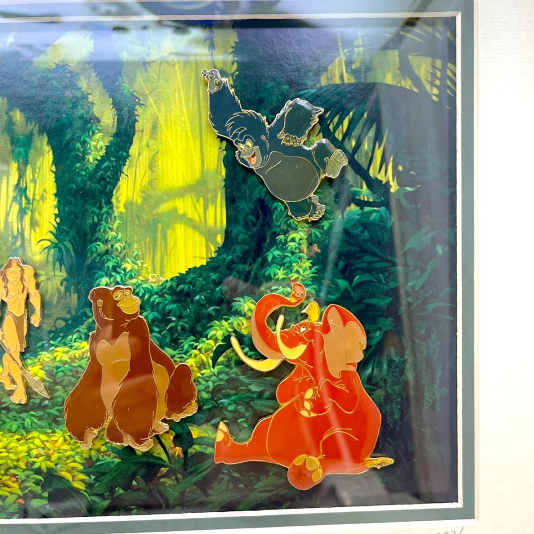 1000点限定 激レア★ターザン TARZAN 額縁 ピンバッジ★ディズニー