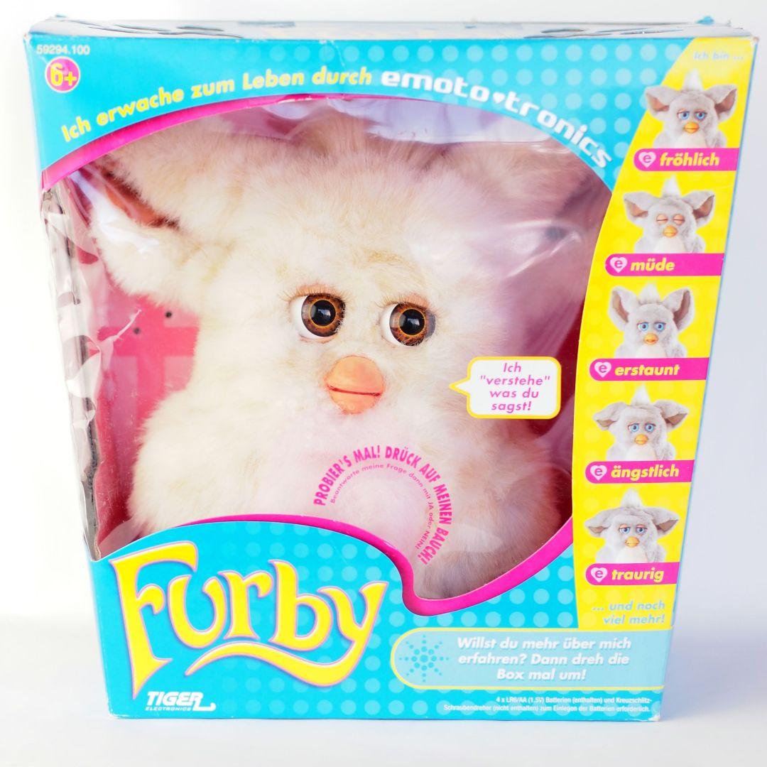 【稼動品】ファービー2 キャラメルシロップ 茶色目 ドイツ語版