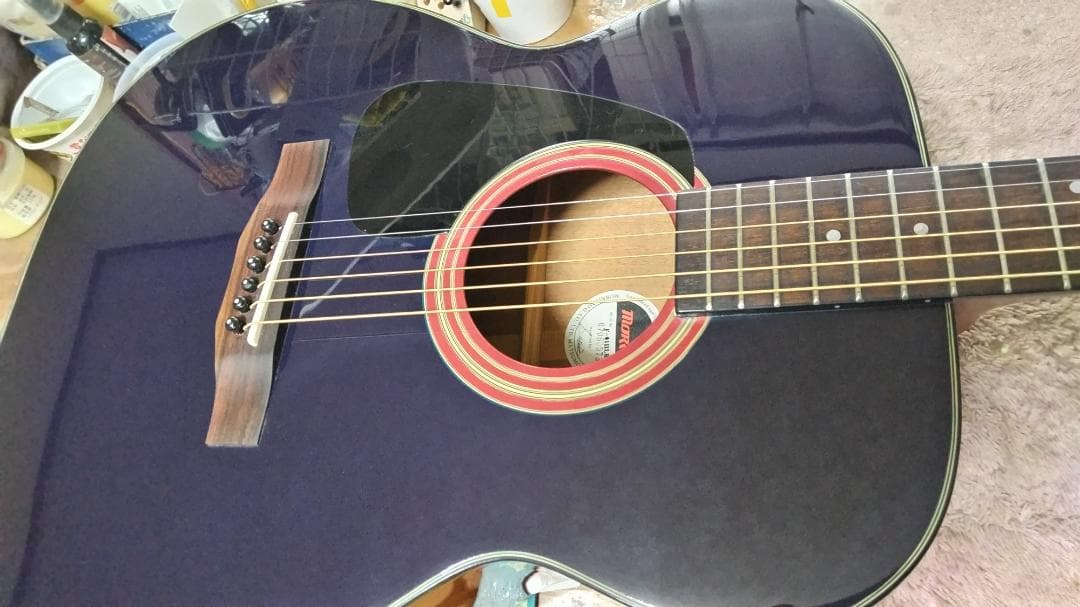 ❤️弦高調整済「Morris モーリス F-01 Ⅱ LH NAT 」左利き用！