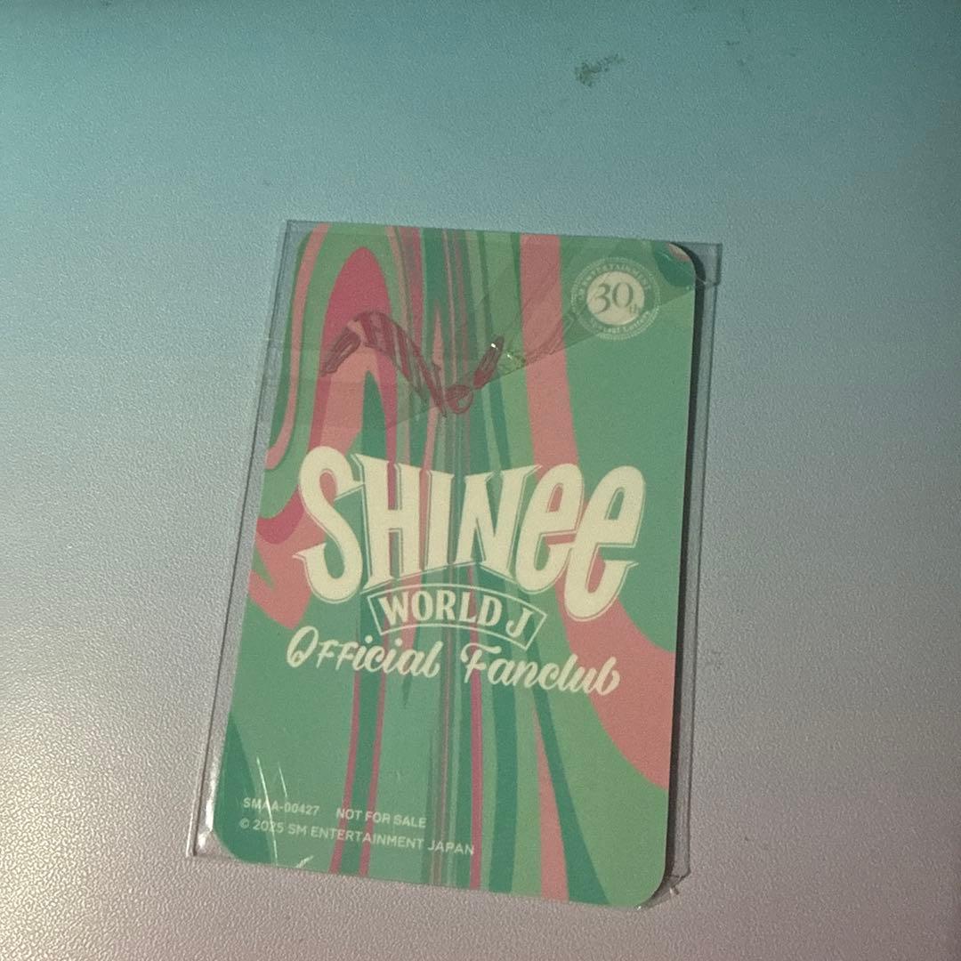 ミンホトレカ！SM30周年当選品！あとは全部プレゼント