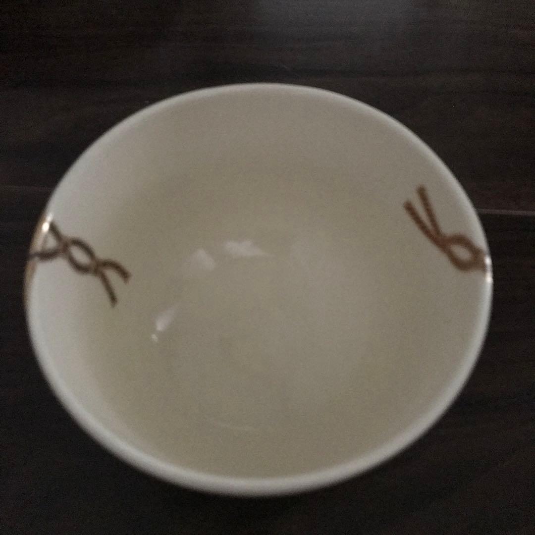 敬山造 白馬黒馬絵馬図茶碗 白馬は祈晴、黒馬は祈雨に奉納されました。