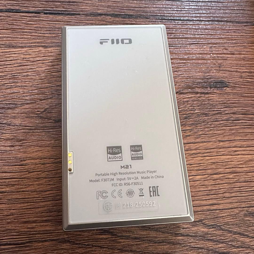ふっくん FiiO M21 デジタルオーディオプレーヤー +ケース付き