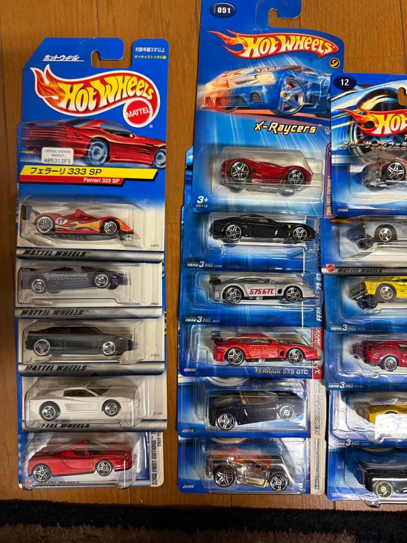 ホットウィール フェラーリミニカーセット