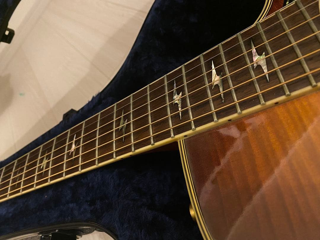 MORRIS TORNADO ZⅡ custom ブラウンサンバーストトルネード