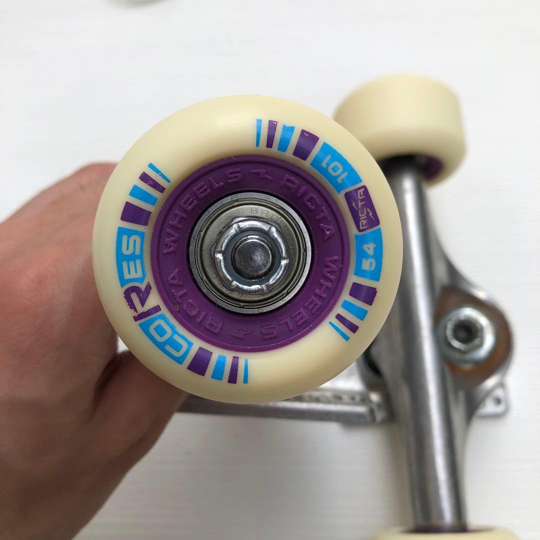 美品 スケートボード トラック ホイール セット